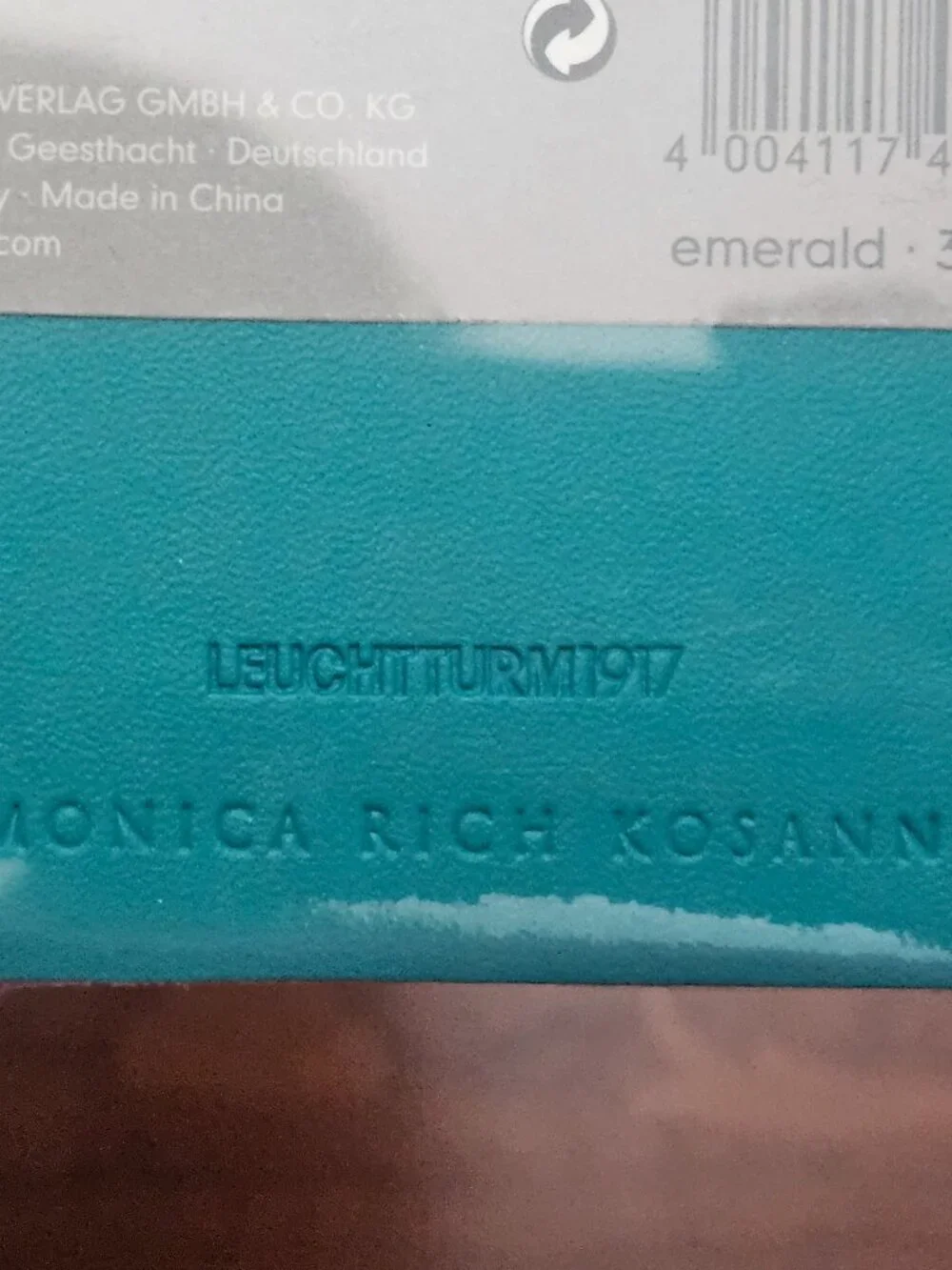 RARE SEALED MONICA RICH KOSANN LEUCHTTURM ONE OF A KIND BLANK JOURNAL NOTEBOOK